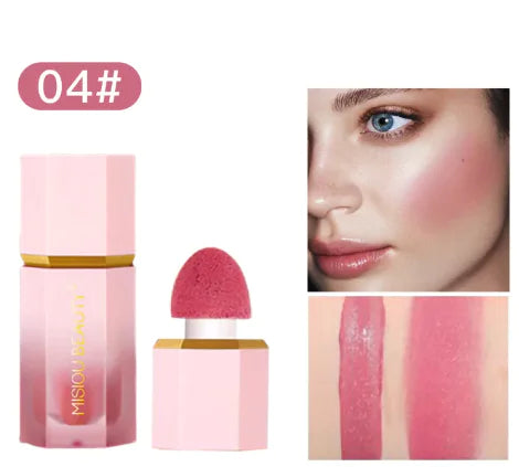 Rosy Natural Blush Makeup