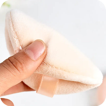 Borla de maquillaje redonda para profesionales - Herramienta de maquillaje