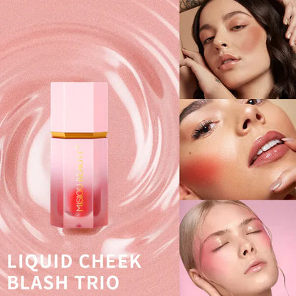 Rosy Natural Blush Makeup