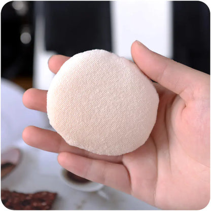Borla de maquillaje redonda para profesionales - Herramienta de maquillaje
