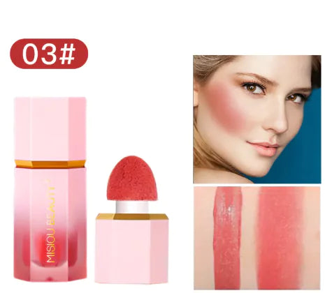 Rosy Natural Blush Makeup