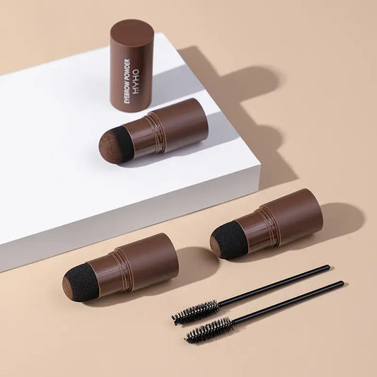 Kit de sellos de precisión para cejas con plantillas duraderas