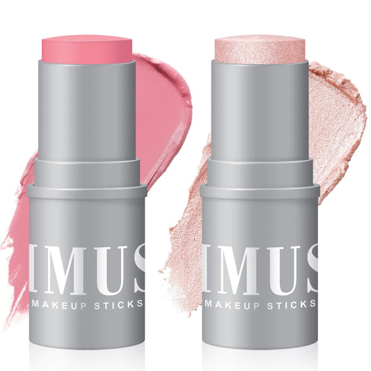 KIMUSE Dual Makeup Sticks: Highlight & Contour
