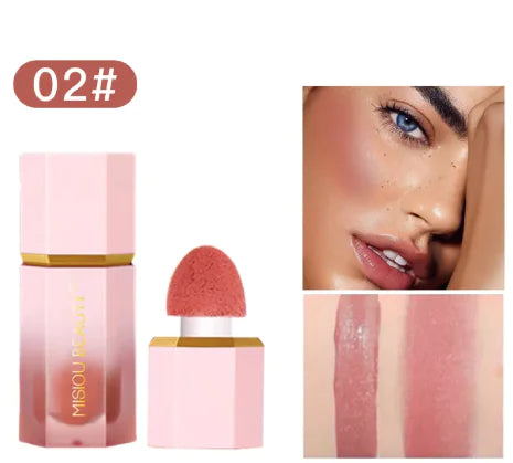 Rosy Natural Blush Makeup